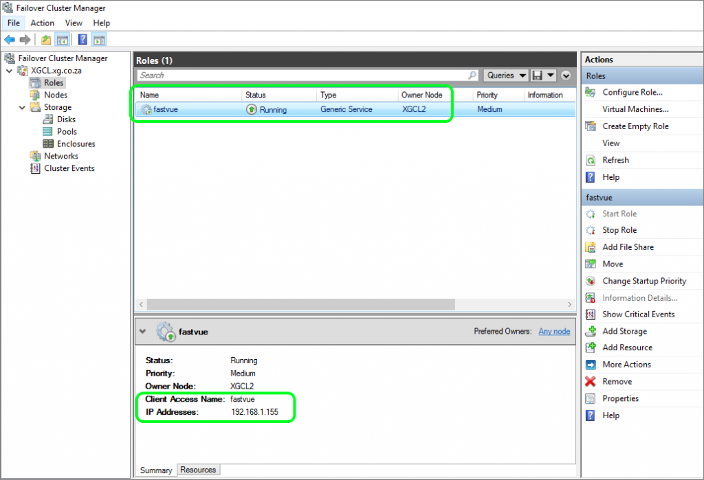 Deploy Fastvue Reporter in a High Availability Failover Cluster